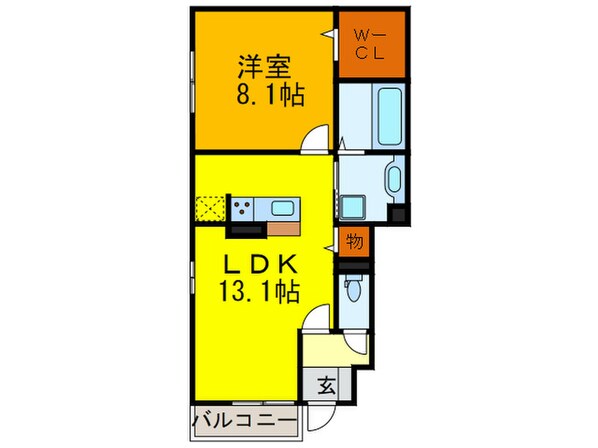 グランメゾンの物件間取画像